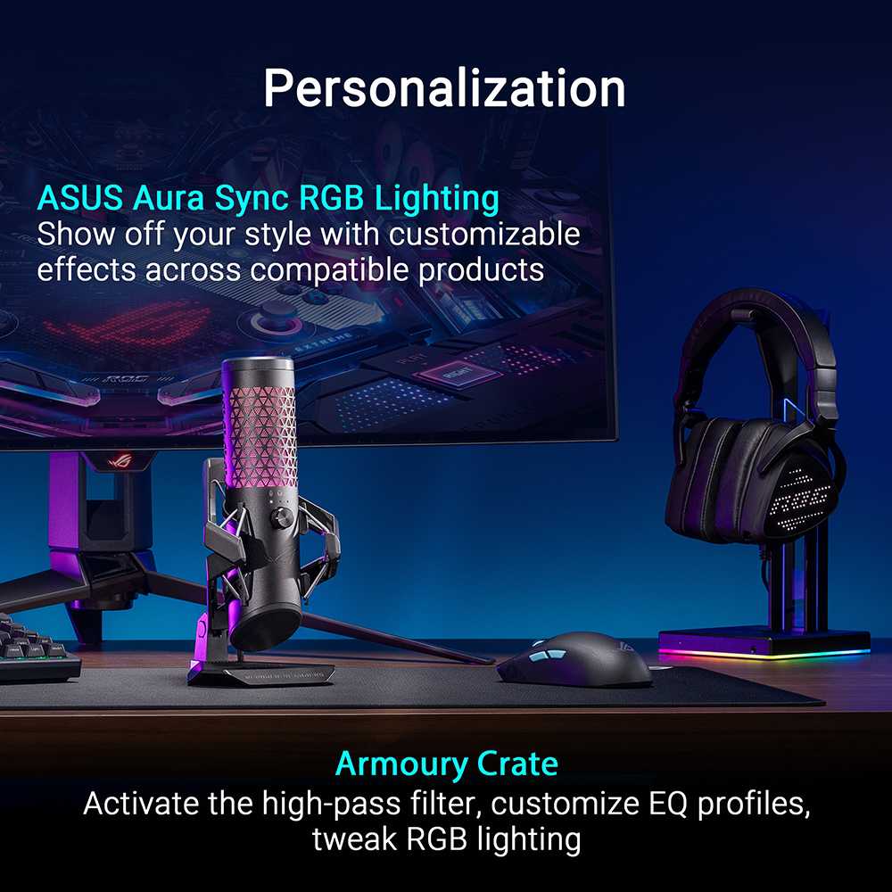 ROG Carnyx Chroma RGB USB Microphone