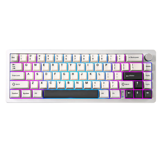 YUNZII AL66 Knob CNC Aluminum Wireless Mechanical Keyboard - Prebuilt
