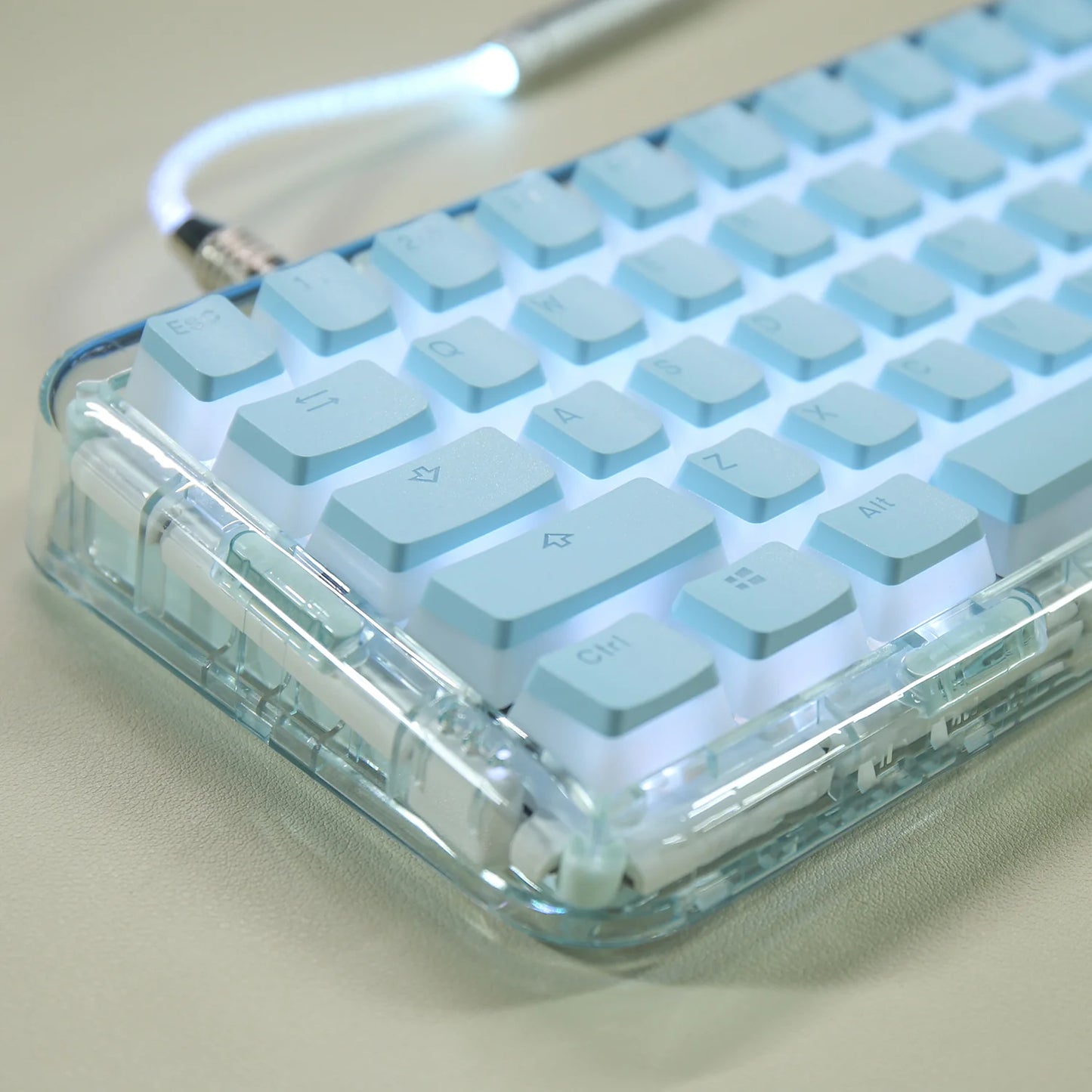 YUNZII Pudding (Blue) Cherry Profile Keycaps