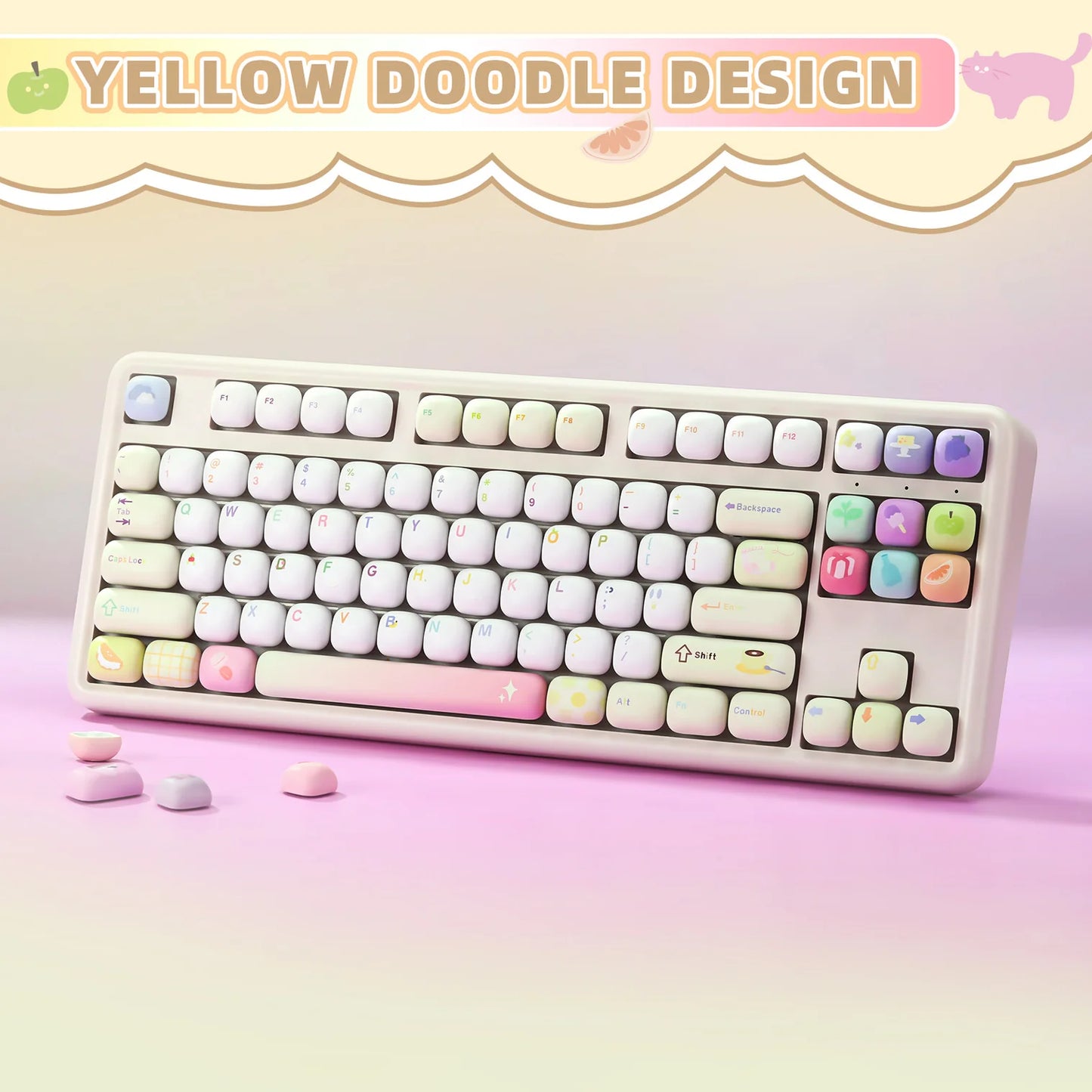 Doodle Keycaps Set