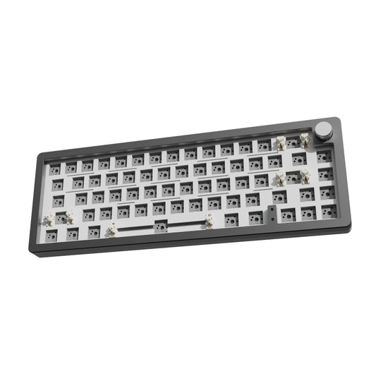 YUNZII AL66 Knob CNC Aluminum Wireless Mechanical Keyboard - Barebones