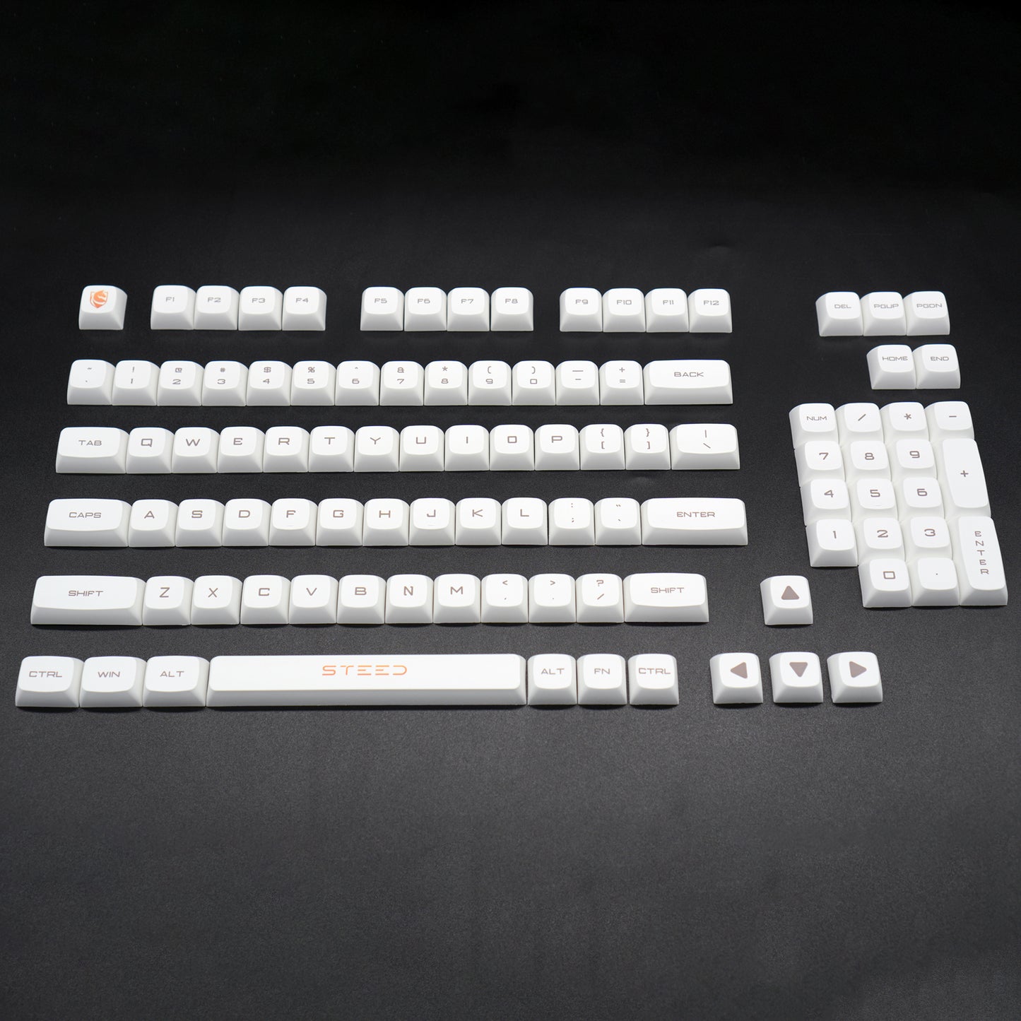 Steed ARCTIC XDA Profile Keycaps
