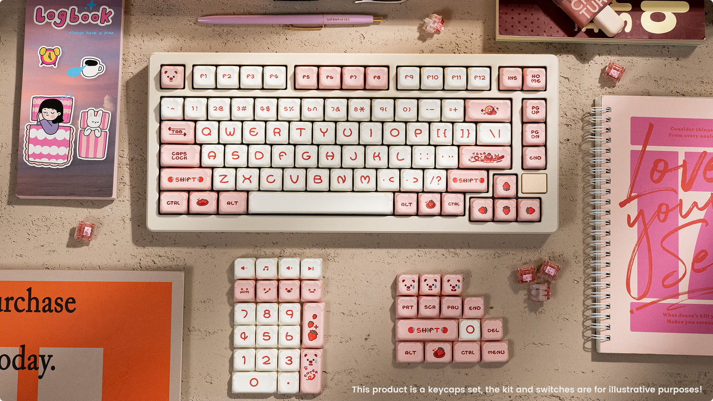 AKKO Dim Sum Bear Keycaps