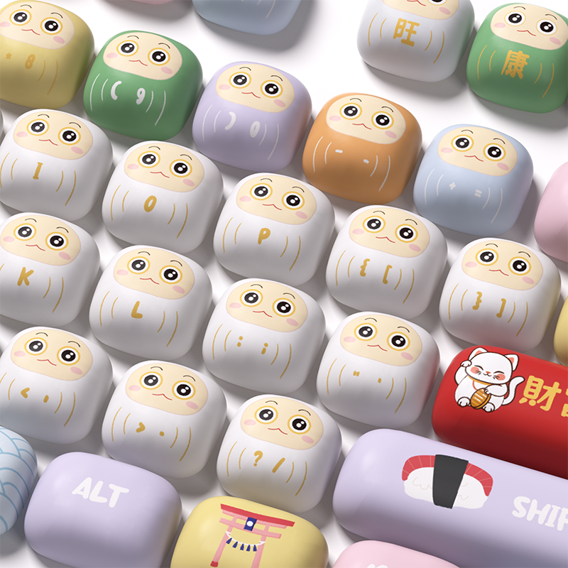 Akko Good Luck Charm Keycap Set (138-key)