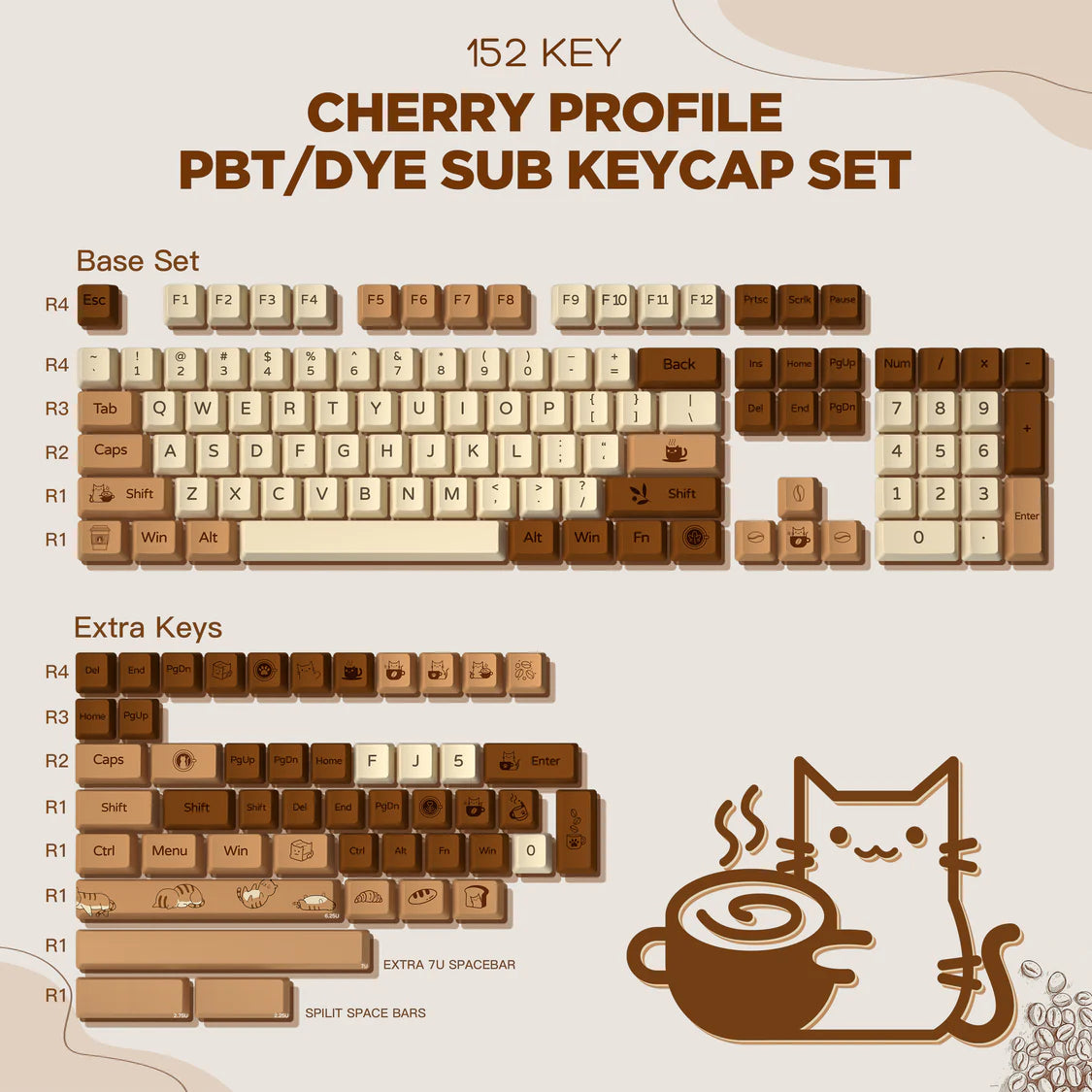 YUNZII Coffee Cat