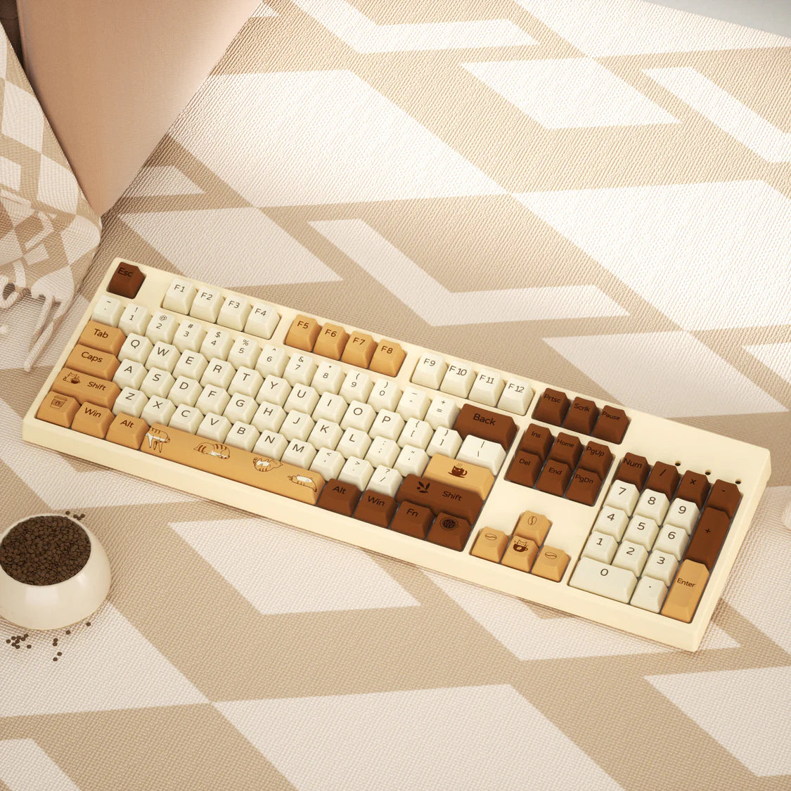 YUNZII Coffee Cat