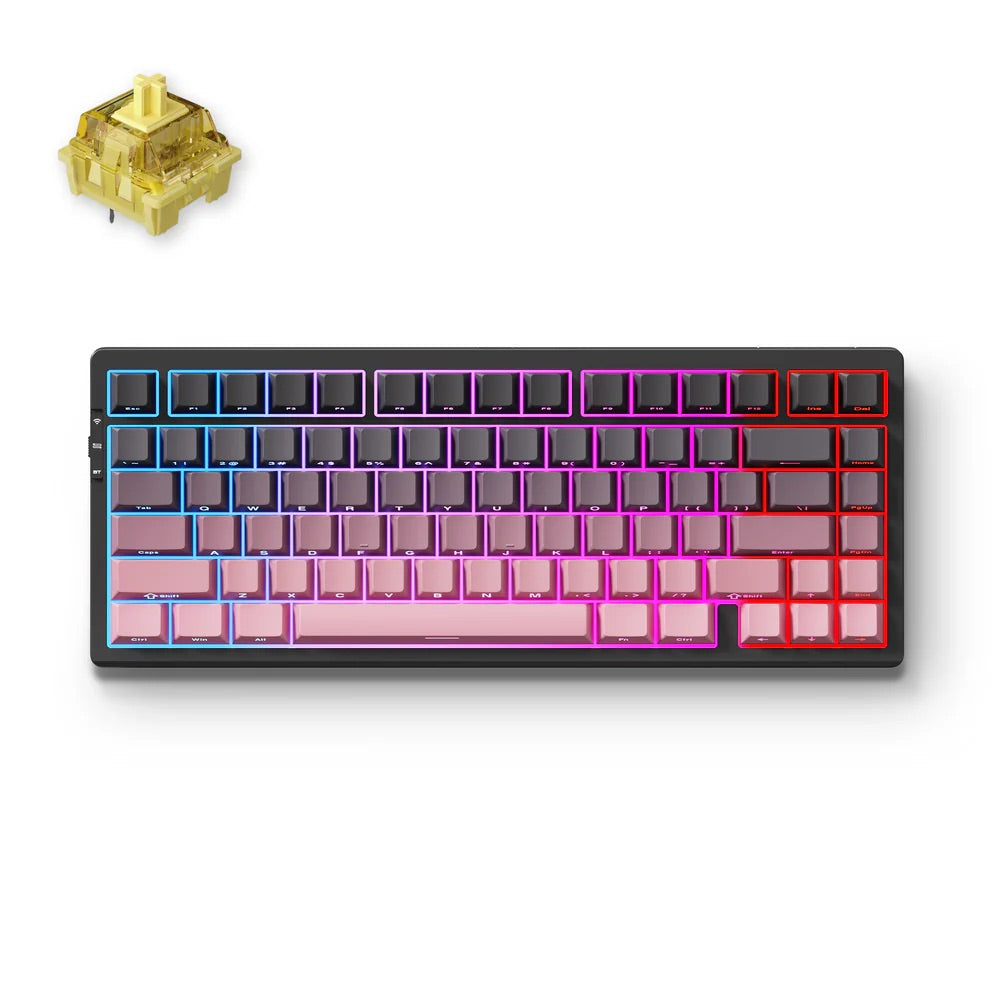 MCHOSE G75 Pro Tri-mode Gasket Structure Gaming Mechanical Keyboard