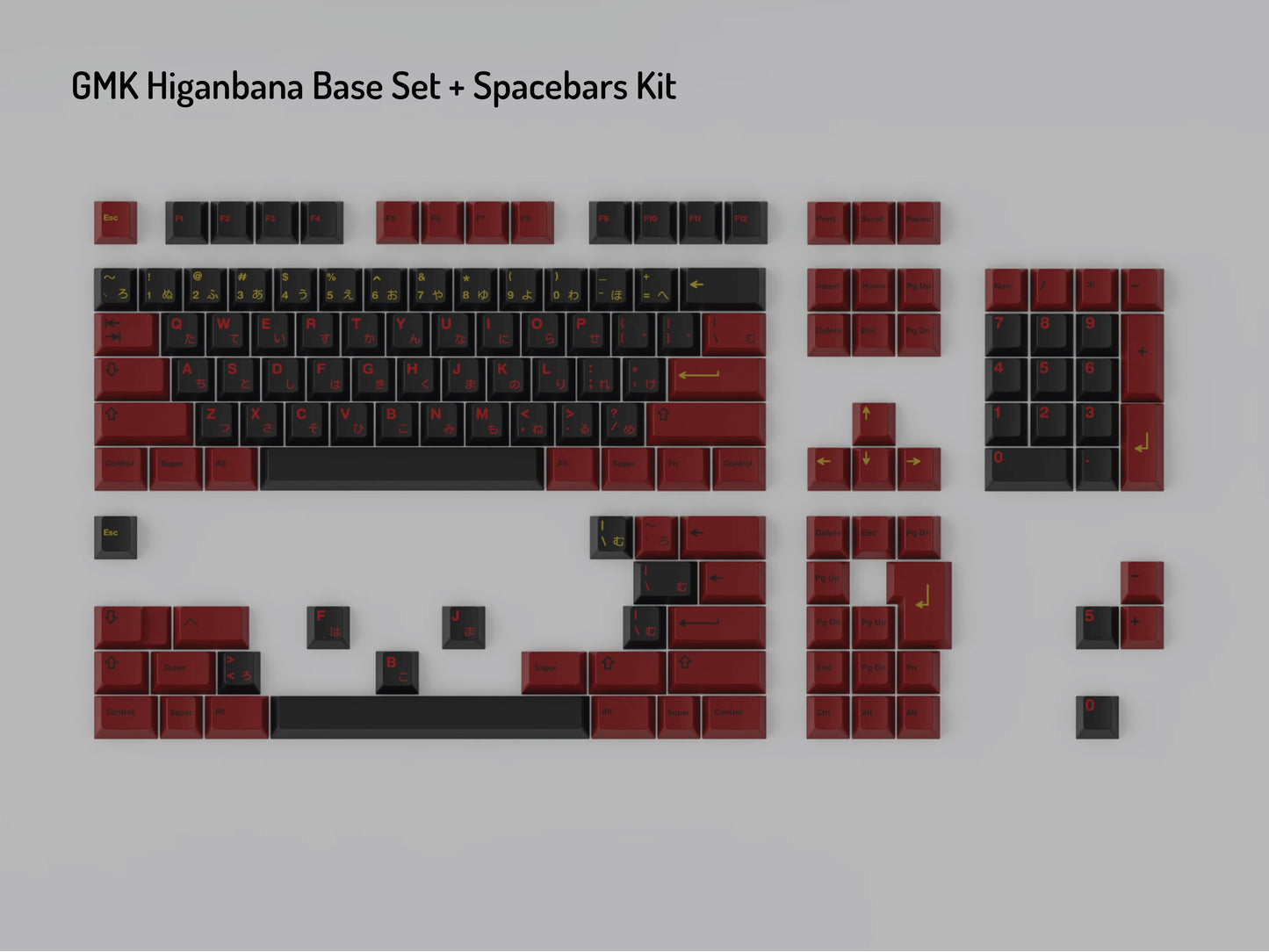 GMK Higanbana Cherry Profile Keycaps