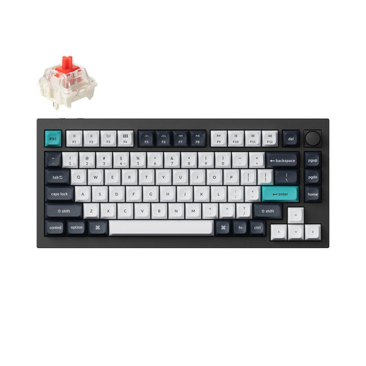 Keychron Q1 Max QMK/VIA Wireless Custom Mechanical Keyboard - Prebuilt