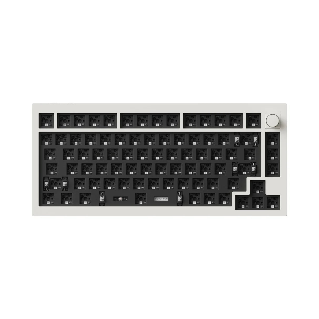 Keychron Q1 Max QMK/VIA Wireless Custom Mechanical Keyboard - Barebones
