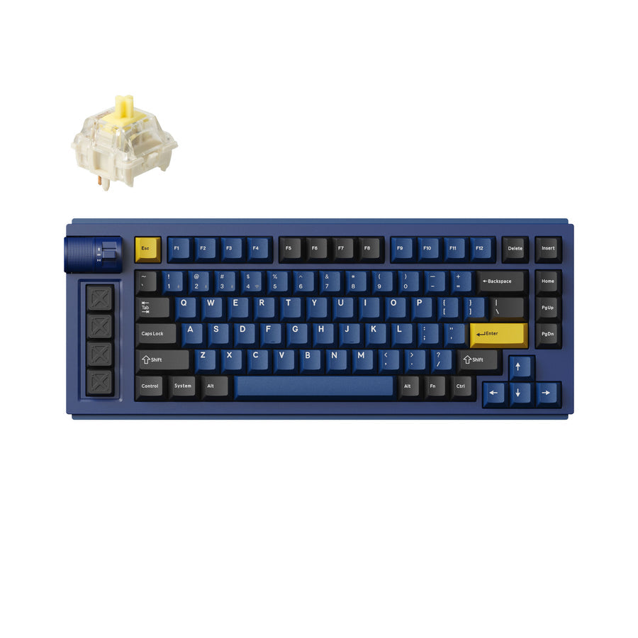 Lemokey L1 QMK/VIA Swappable RGB Backlight Wireless Custom Mechanical Keyboard (Prebuilt)