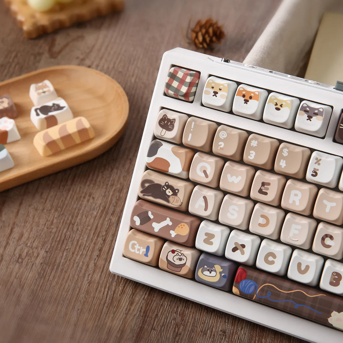 YUNZII Pawcap MAO Profile Keycaps