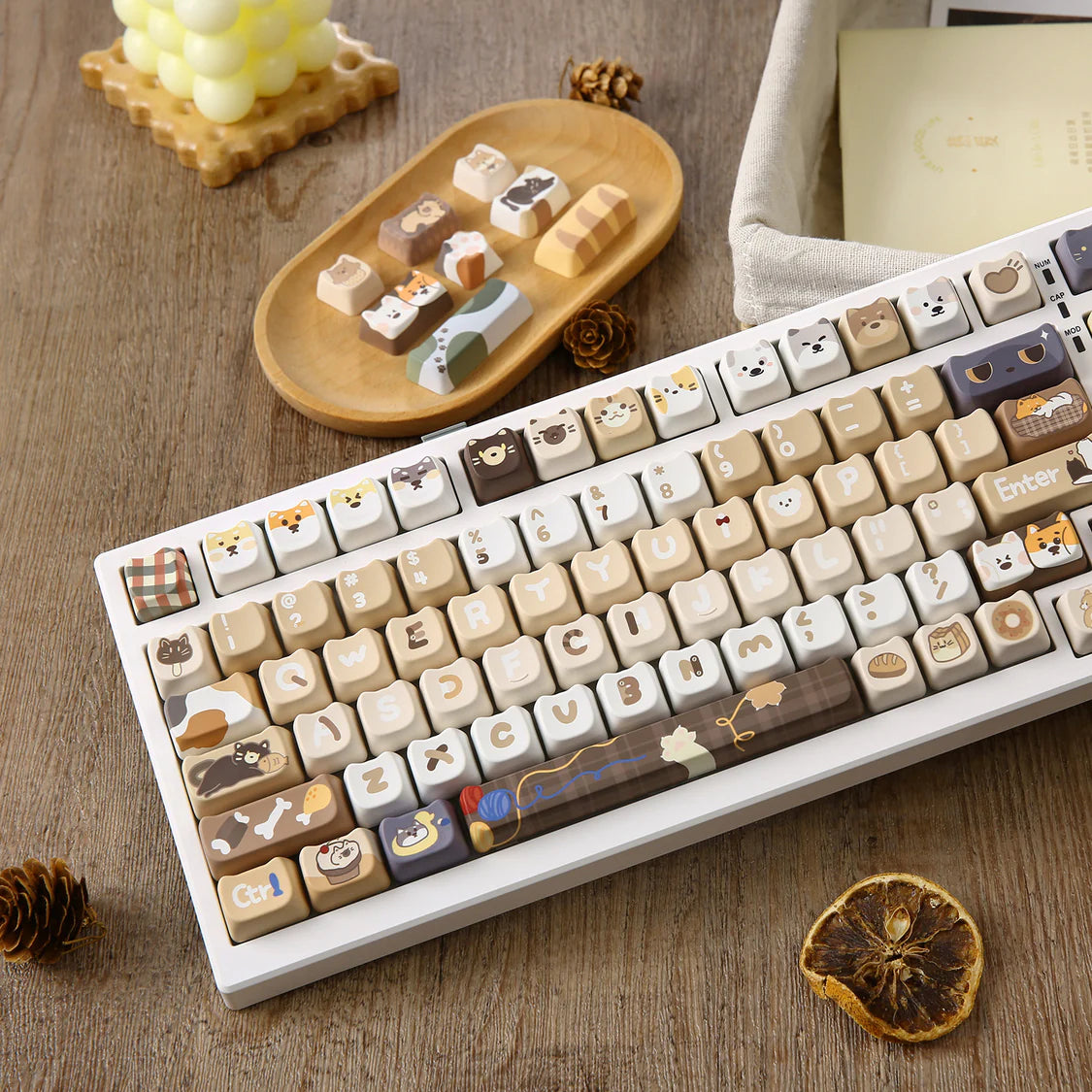 YUNZII Pawcap MAO Profile Keycaps