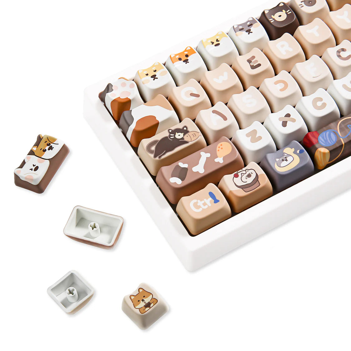 YUNZII Pawcap MAO Profile Keycaps