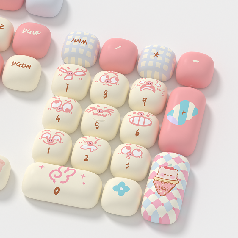 AKKO Piggy Party Keycap Set (139-key)