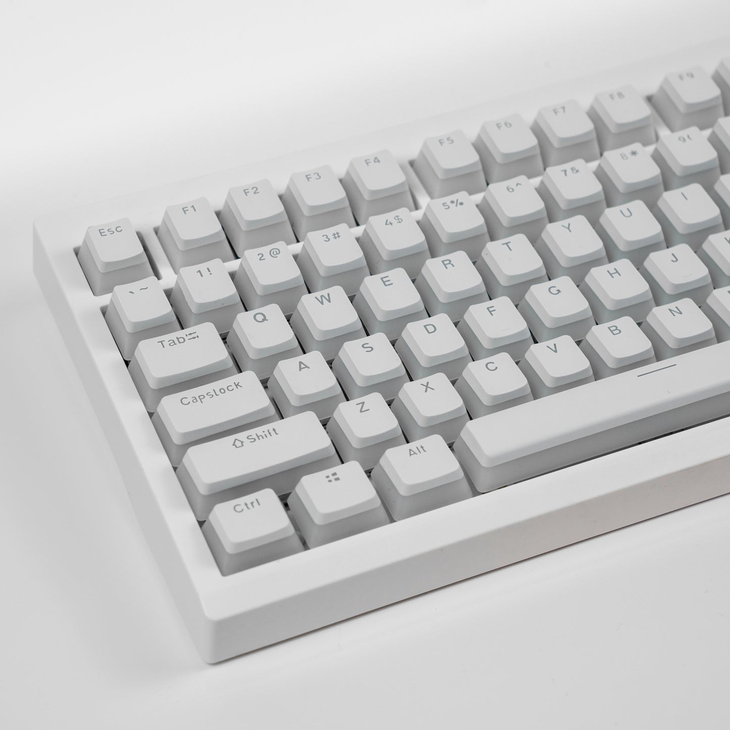 RF White Pudding Cherry Profile Keycaps