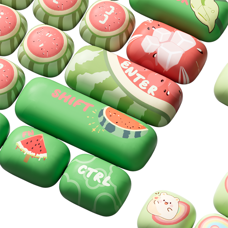 AKKO Watermelon MOG Profile Keycaps