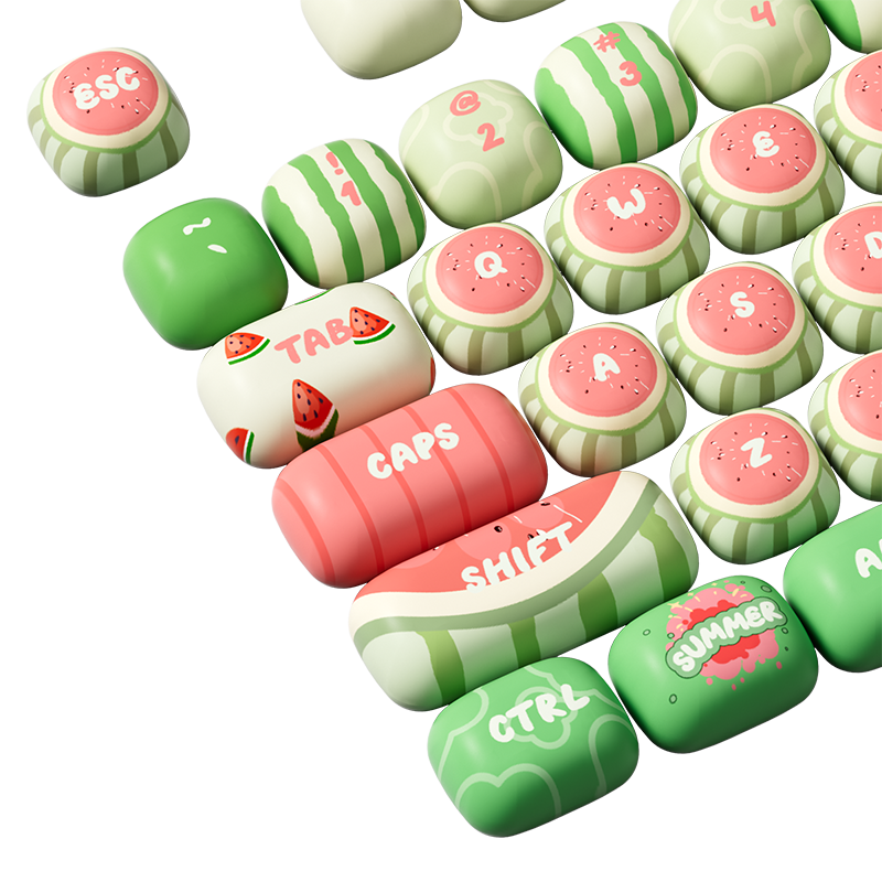 AKKO Watermelon MOG Profile Keycaps
