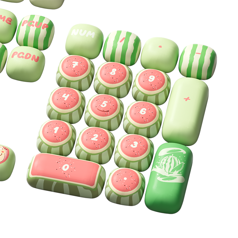 AKKO Watermelon MOG Profile Keycaps