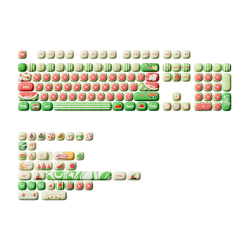 AKKO Watermelon MOG Profile Keycaps