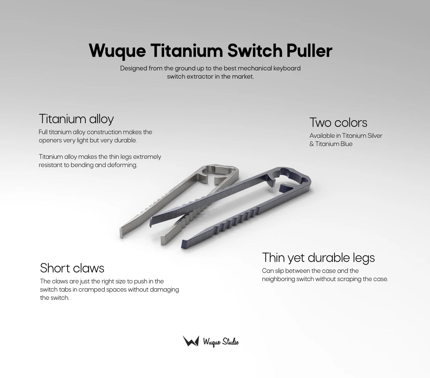 Wuque Studios Titanium Switch Puller