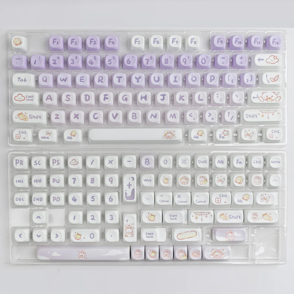 YUNZII Violet Bunny Keycaps