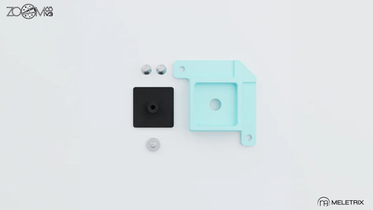 Meletrix Zoom 65 V3 Add-ons - Magnetic Badge Modular