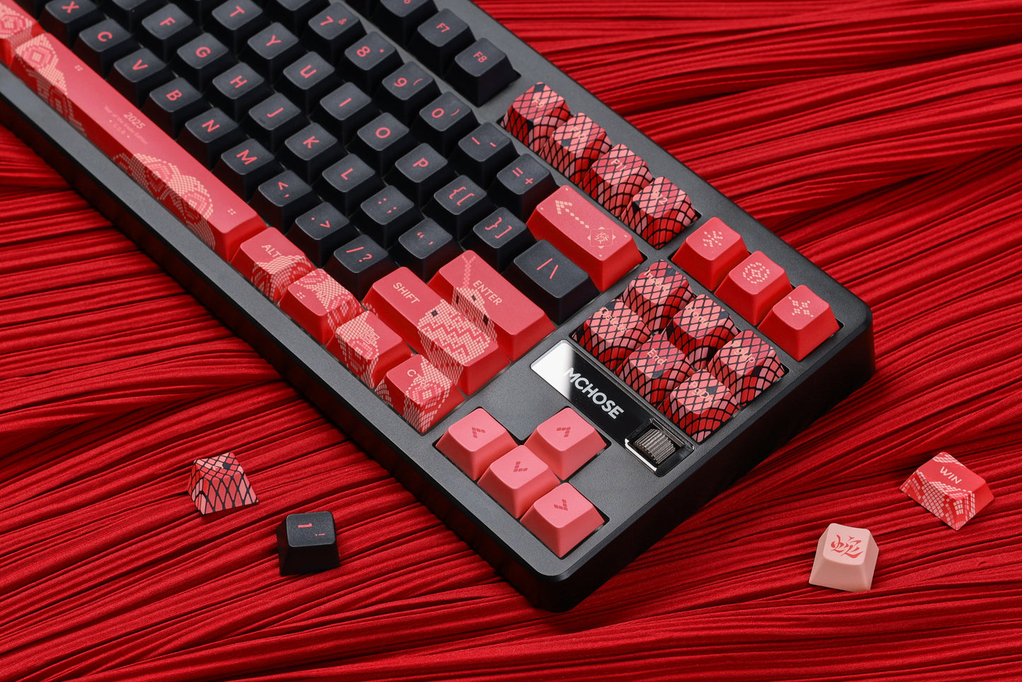 MCHOSE G87 Wireless Gasket Mount Custom Mechanical Keyboard (Year of Snake Edition)