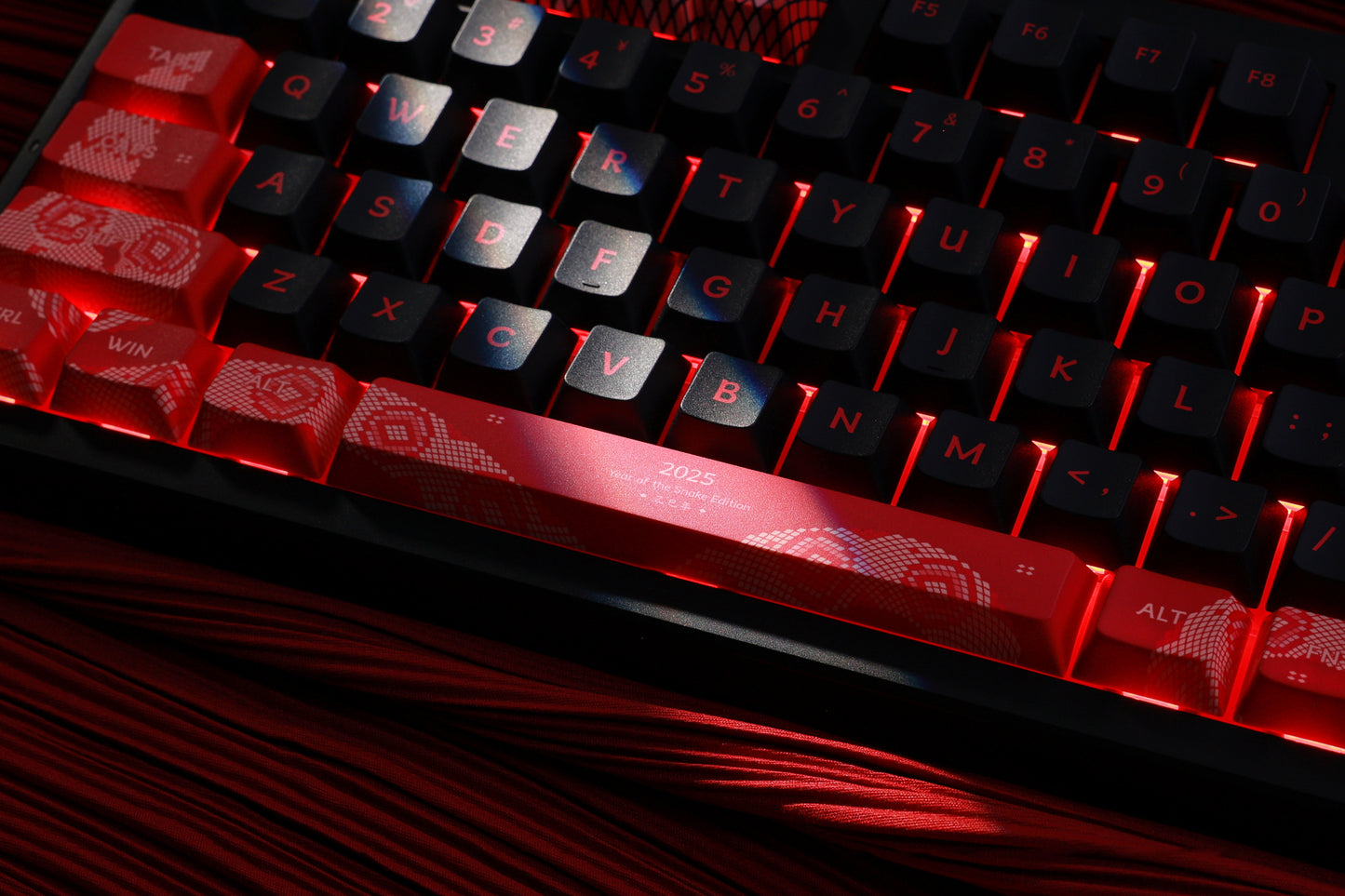 MCHOSE G87 Wireless Gasket Mount Custom Mechanical Keyboard (Year of Snake Edition)