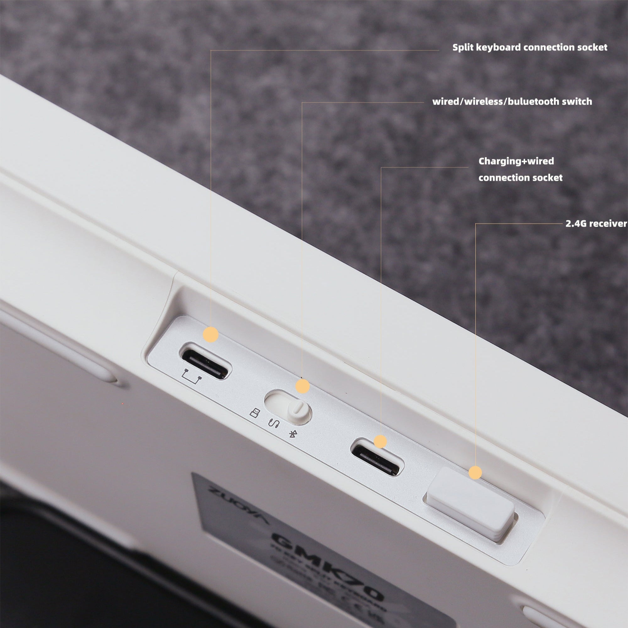 Zuoya GMK70 Magnetic Split Barebone