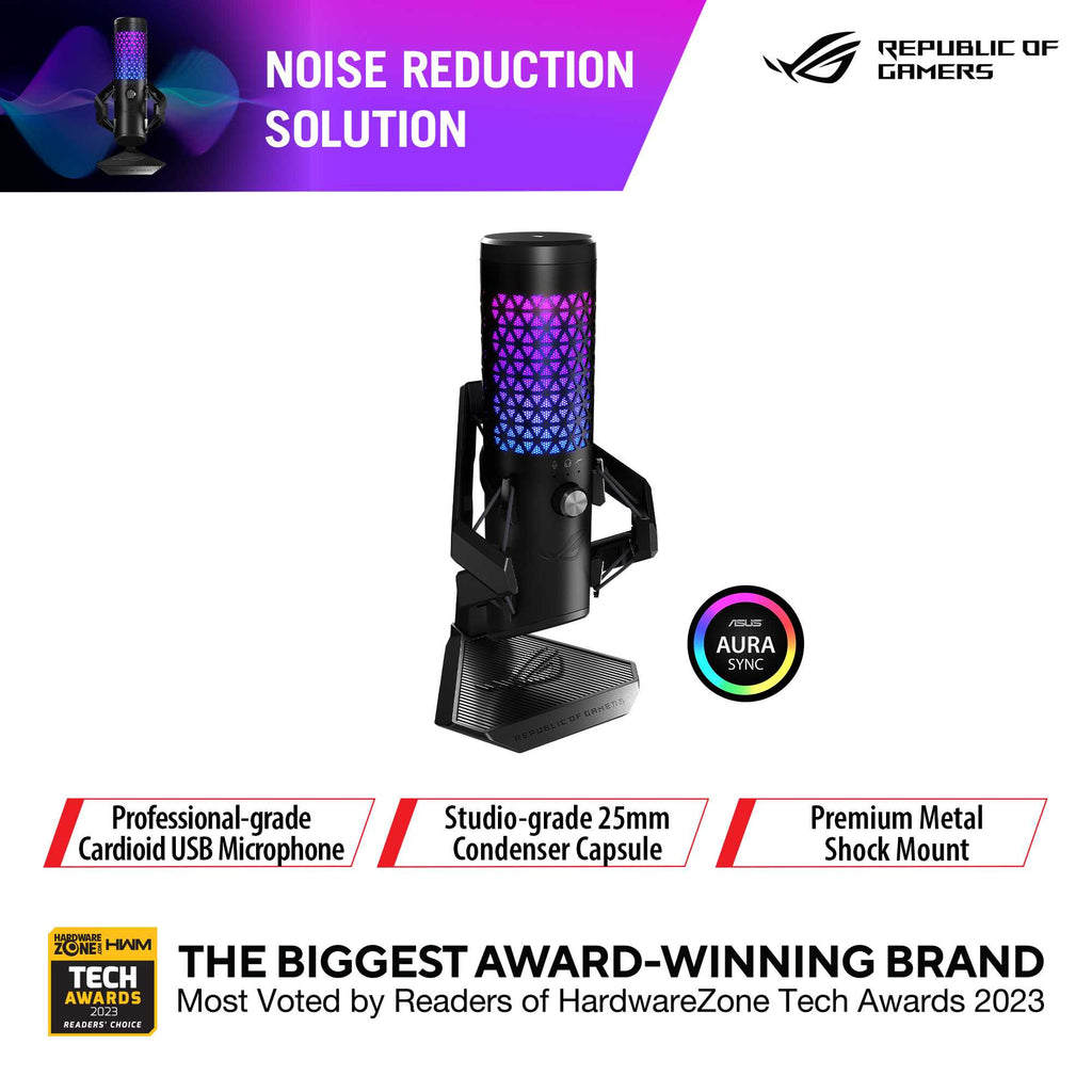 ROG Carnyx Chroma RGB USB Microphone