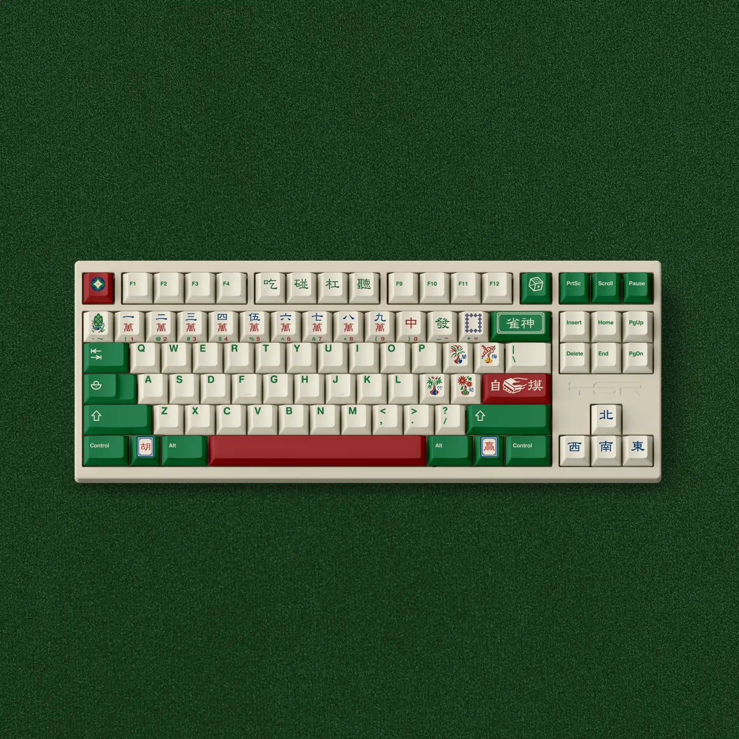 FBB Mahjong Cherry Profile Keycaps