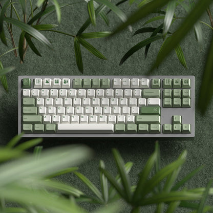 JKDK Bamboo Forest PBT Cherry Profile Dye-Sub