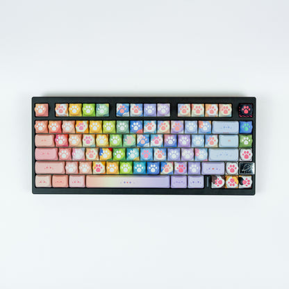 Akko Kitty Paws MOA Profile Keycaps