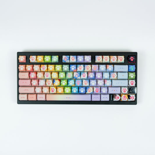 Akko Kitty Paws MOA Profile Keycaps
