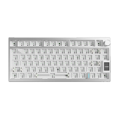 YUNZII AL80 QMK/VIA Aluminum LCD Mechanical Keyboard - Barebones