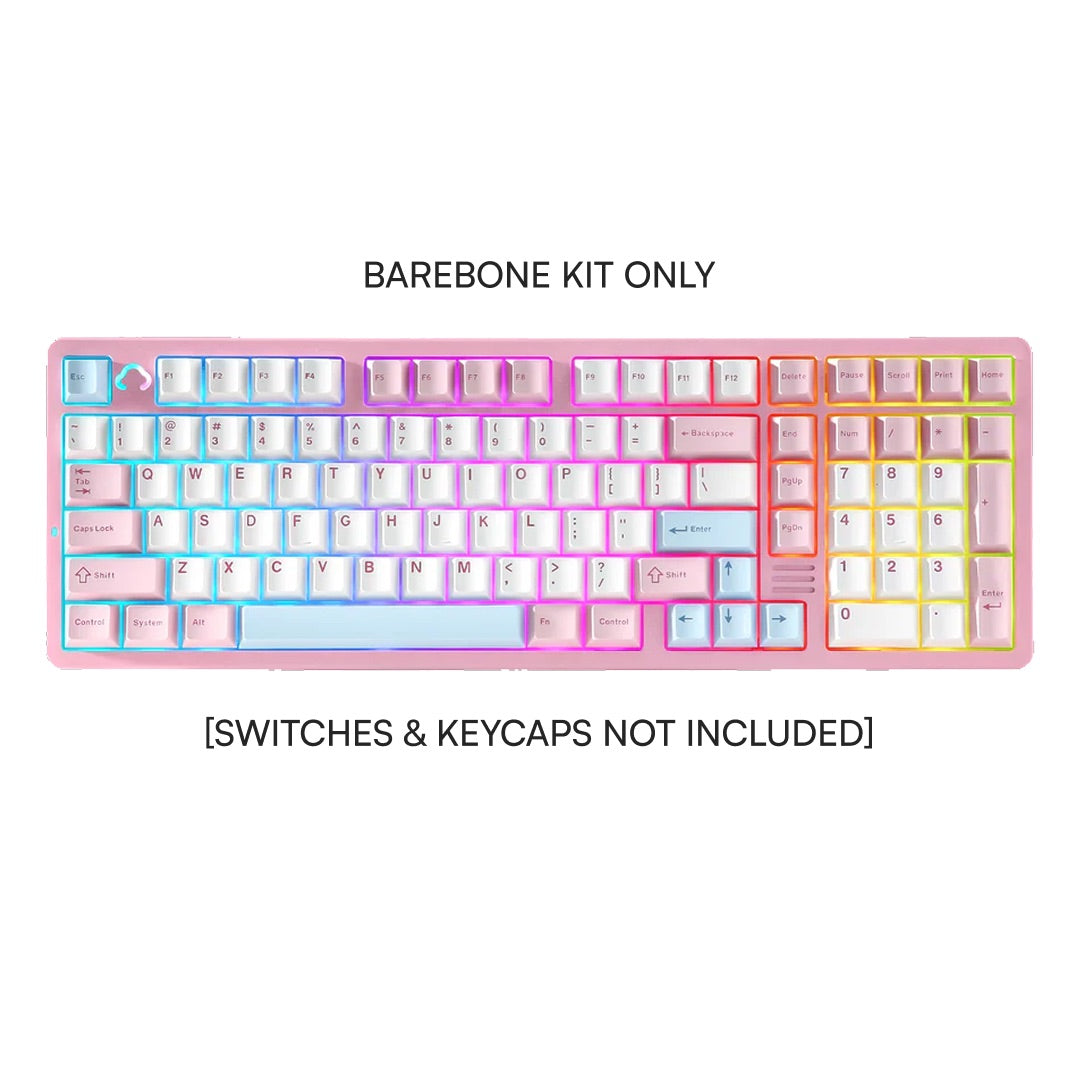 YUNZII AL98 QMK/VIA Full Aluminum Mechanical Gaming Keyboard - Barebones