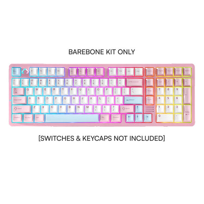 YUNZII AL98 QMK/VIA Full Aluminum Mechanical Gaming Keyboard - Barebones