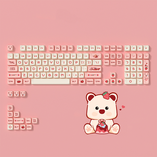 Akko Dim Sum Bear Keycap Set