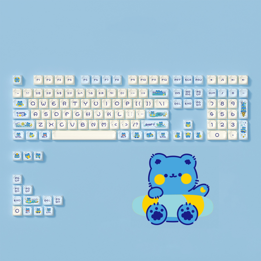 Akko Lemon Bear Keycap Set