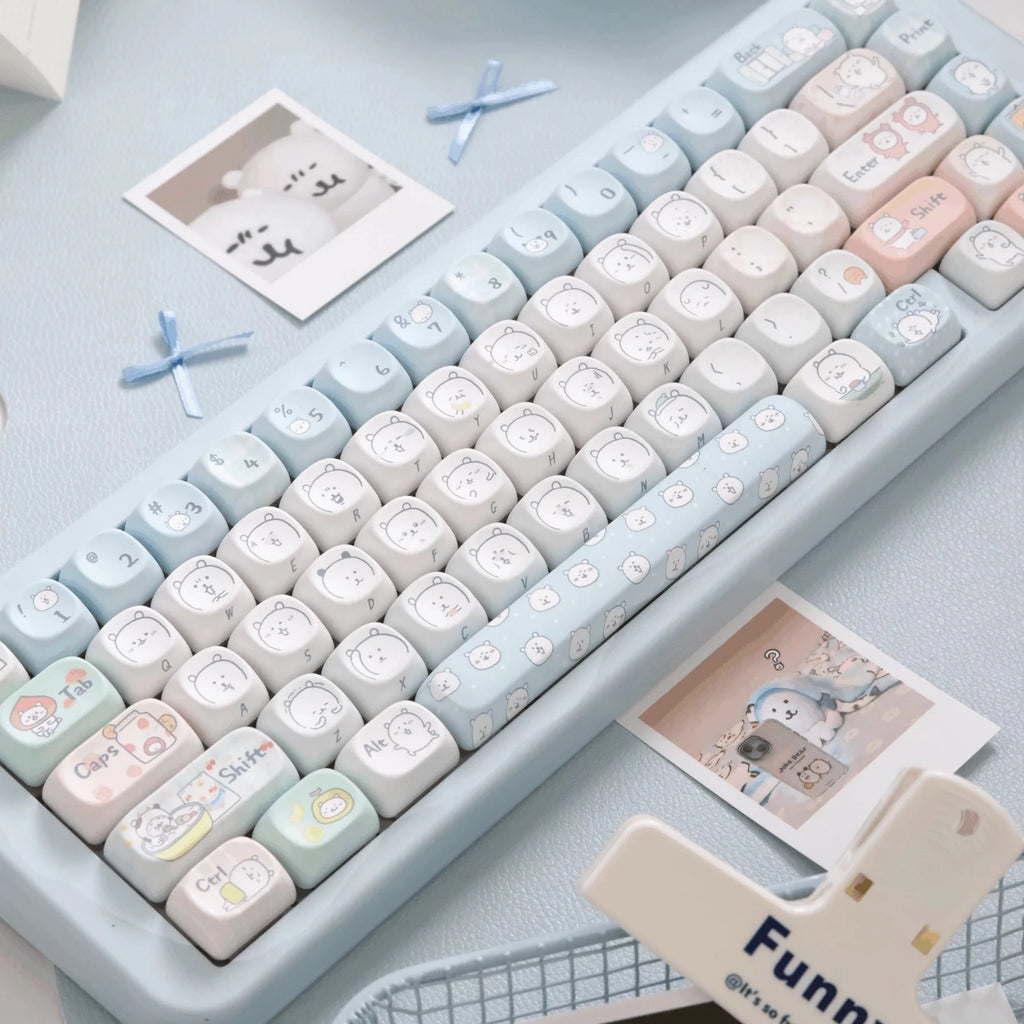 Soulcat Mocking Bear Keycaps