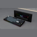 Wuque Studios Paper80 Black Case, PVD Mirror Gunmetal Grey, Wired 1.6mm Non-Flex Cut PCB, Alu Plate - Barebones