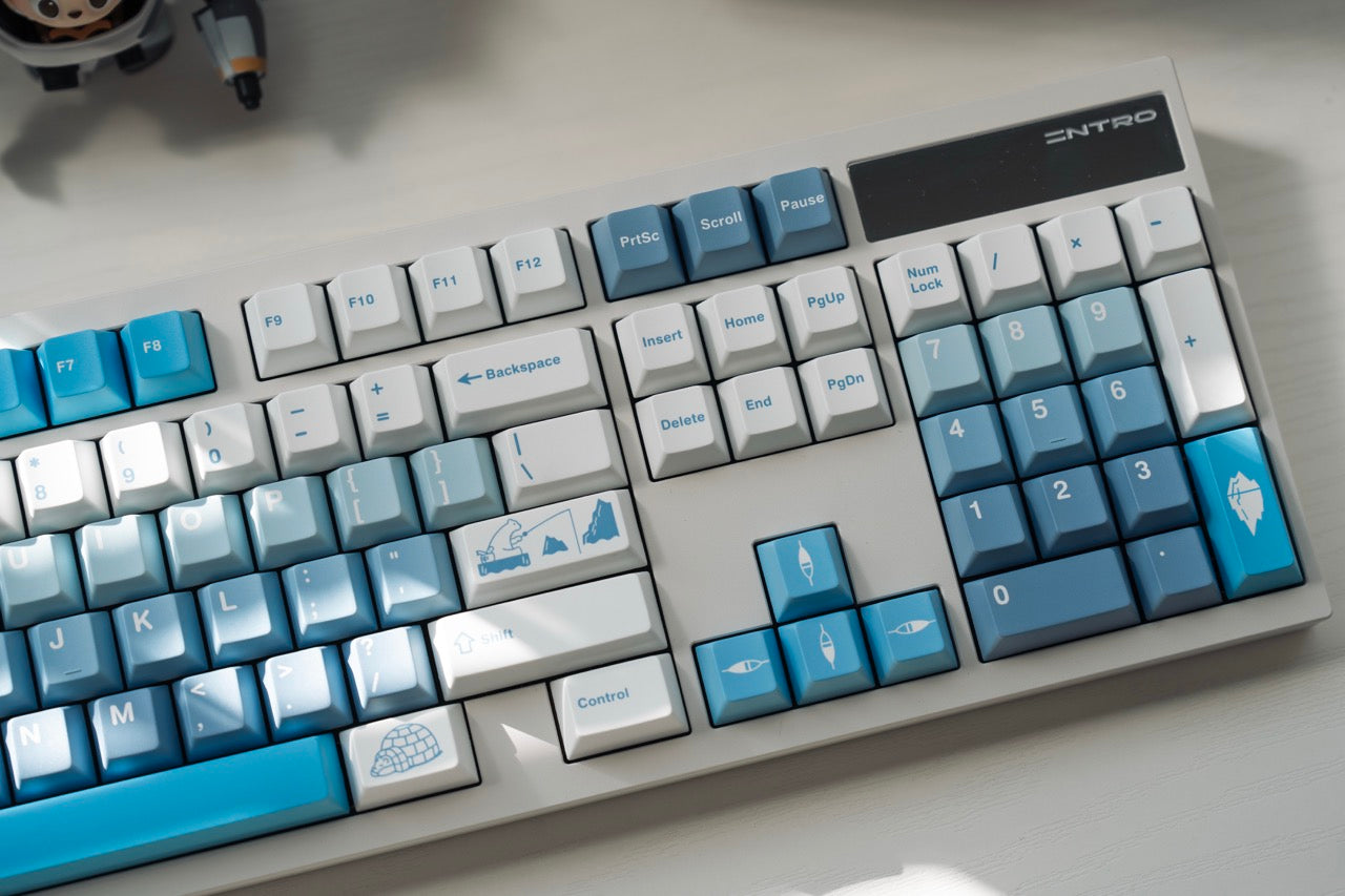 FBB Polar Bear Cherry Profile Keycaps