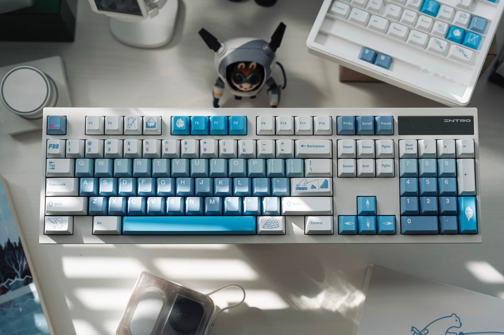 FBB Polar Bear Cherry Profile Keycaps