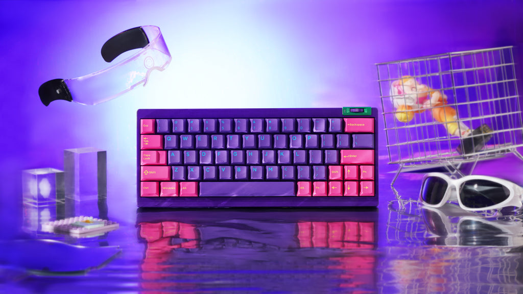 [GB] Meletrix Zoom64 Neon Violet
