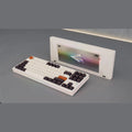 Wuque Studios Paper80 E-Milk Tea Case, AFP Silver, Wired 1.6mm Non-Flex Cut PCB, Alu Plate - Barebones