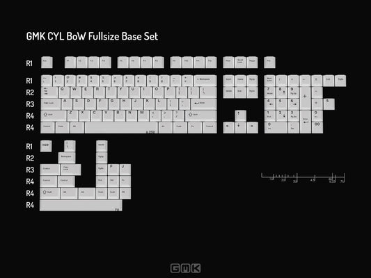 GMK BoW Cherry Profile Keycaps