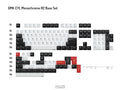 GMK Monochrome Base Cherry Profile Keycaps