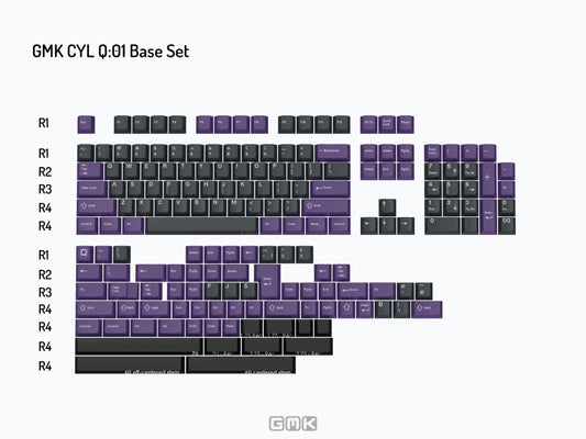 GMK Q:01 Cherry Profile Keycaps