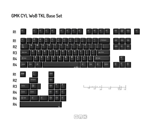 GMK WoB Cherry Profile Keycaps